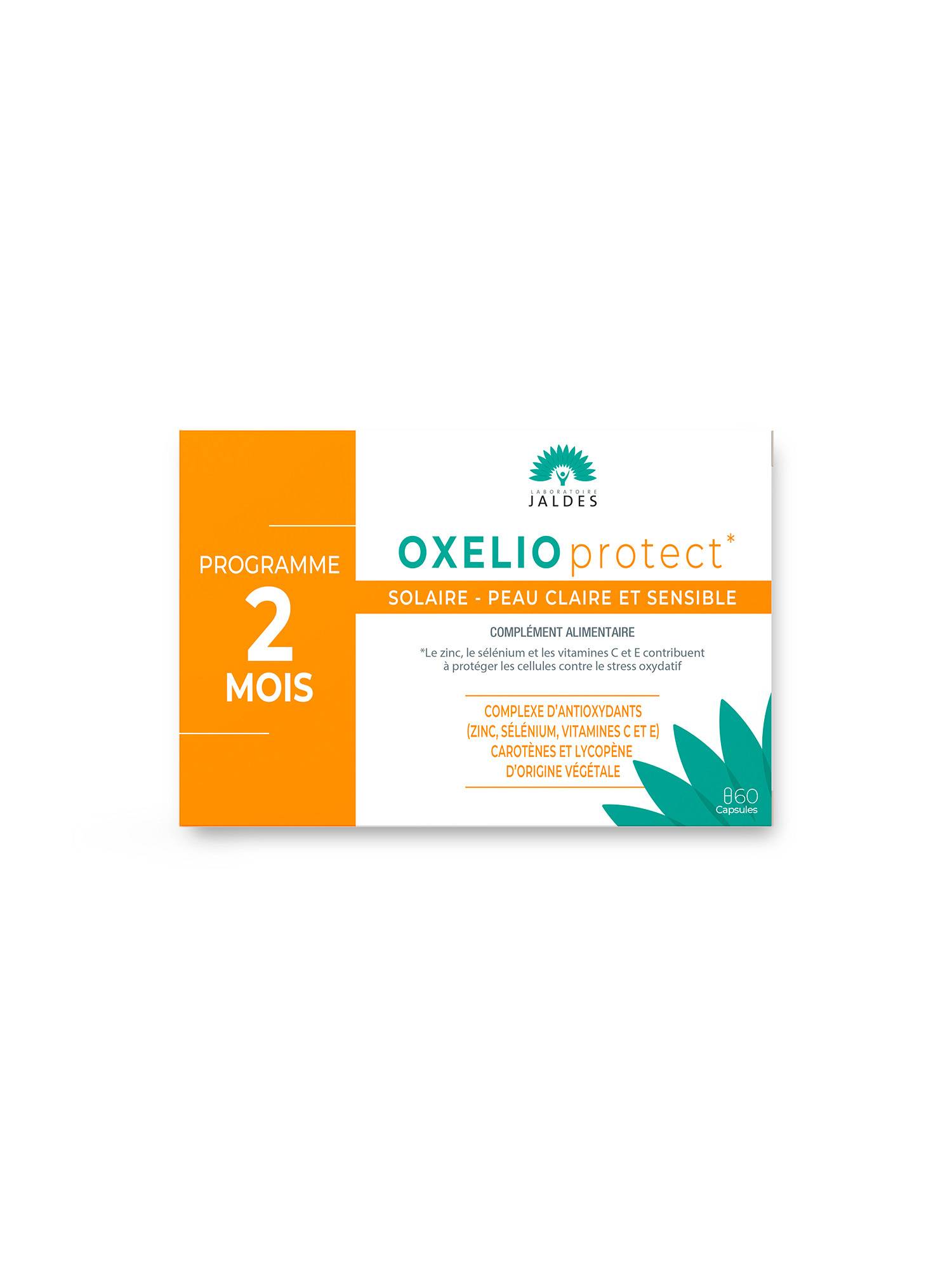 OXELIO protect, peau claire et sensible - 60 capsules