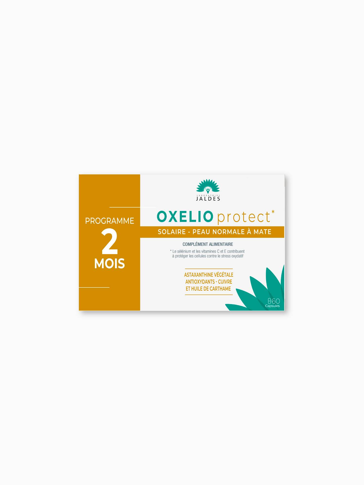 OXELIO protect, peau normale à mate - 60 capsules