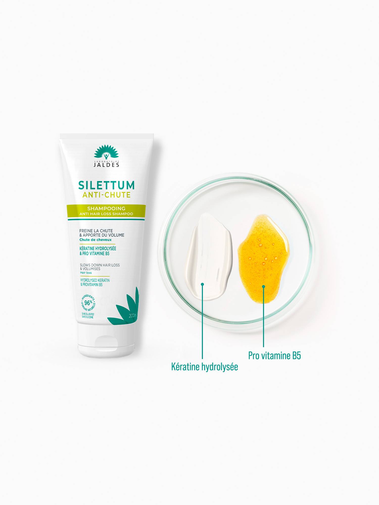 Shampooing anti-chute SILETTUM