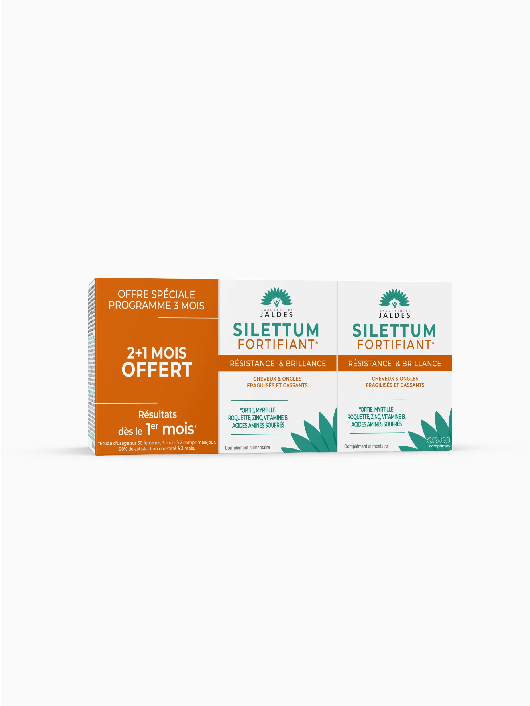 SILETTUM fortifiant - 3 mois dont 1 offert