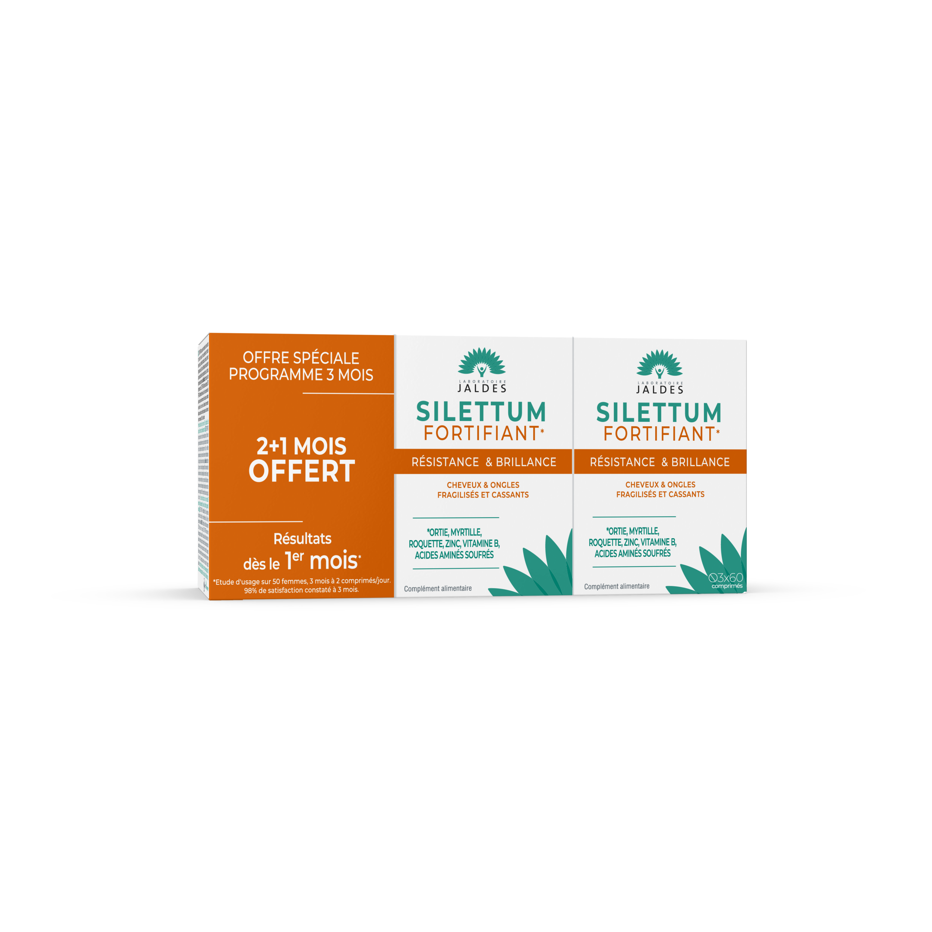 SILETTUM fortifiant - 3 mois dont 1 offert