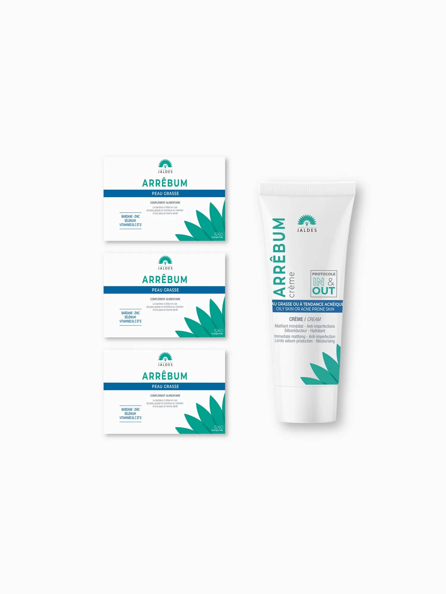 Pack peaux grasses à tendance acnéique - Programme