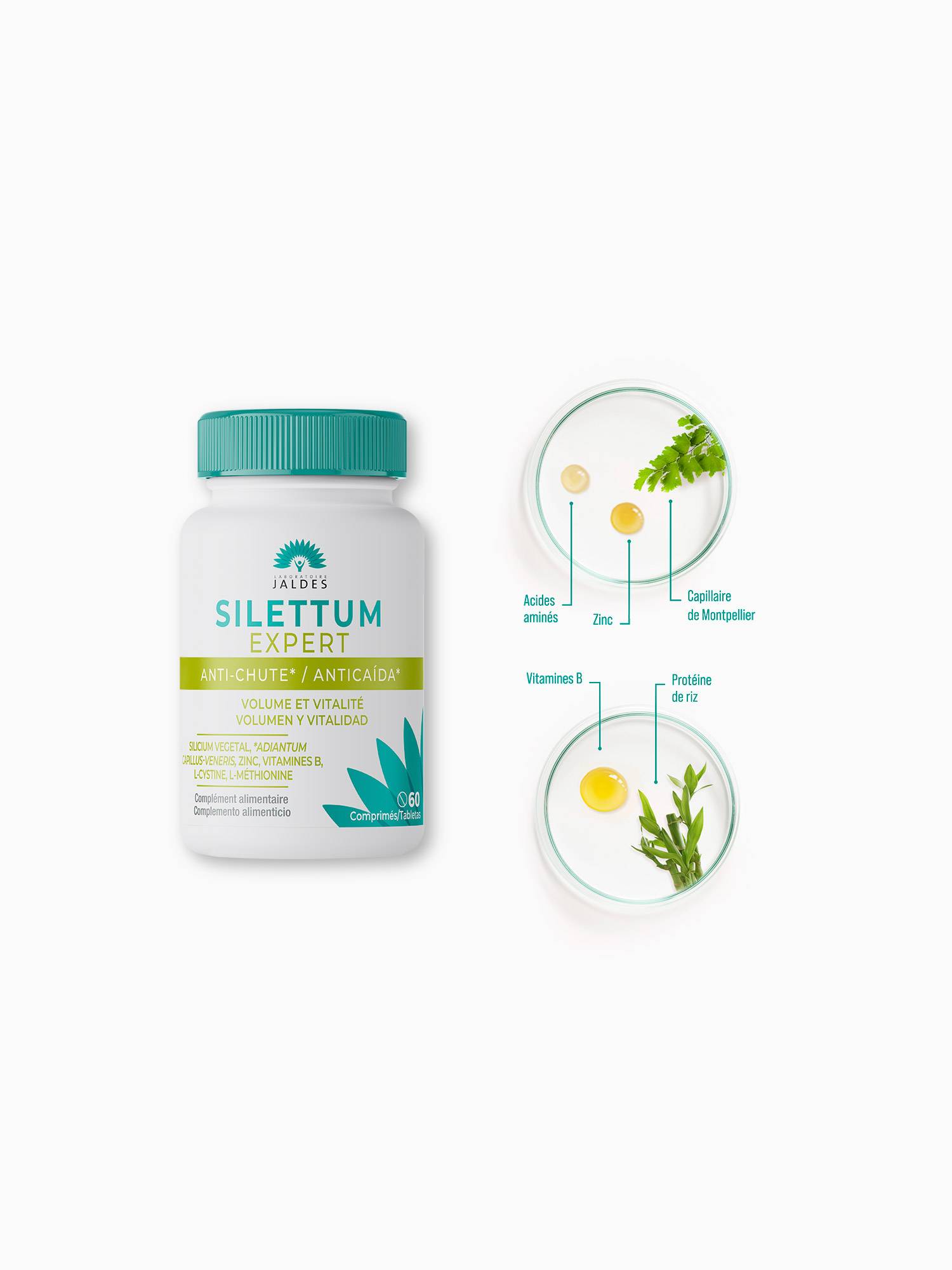 SILETTUM Expert anti-chute - 60 comprimés