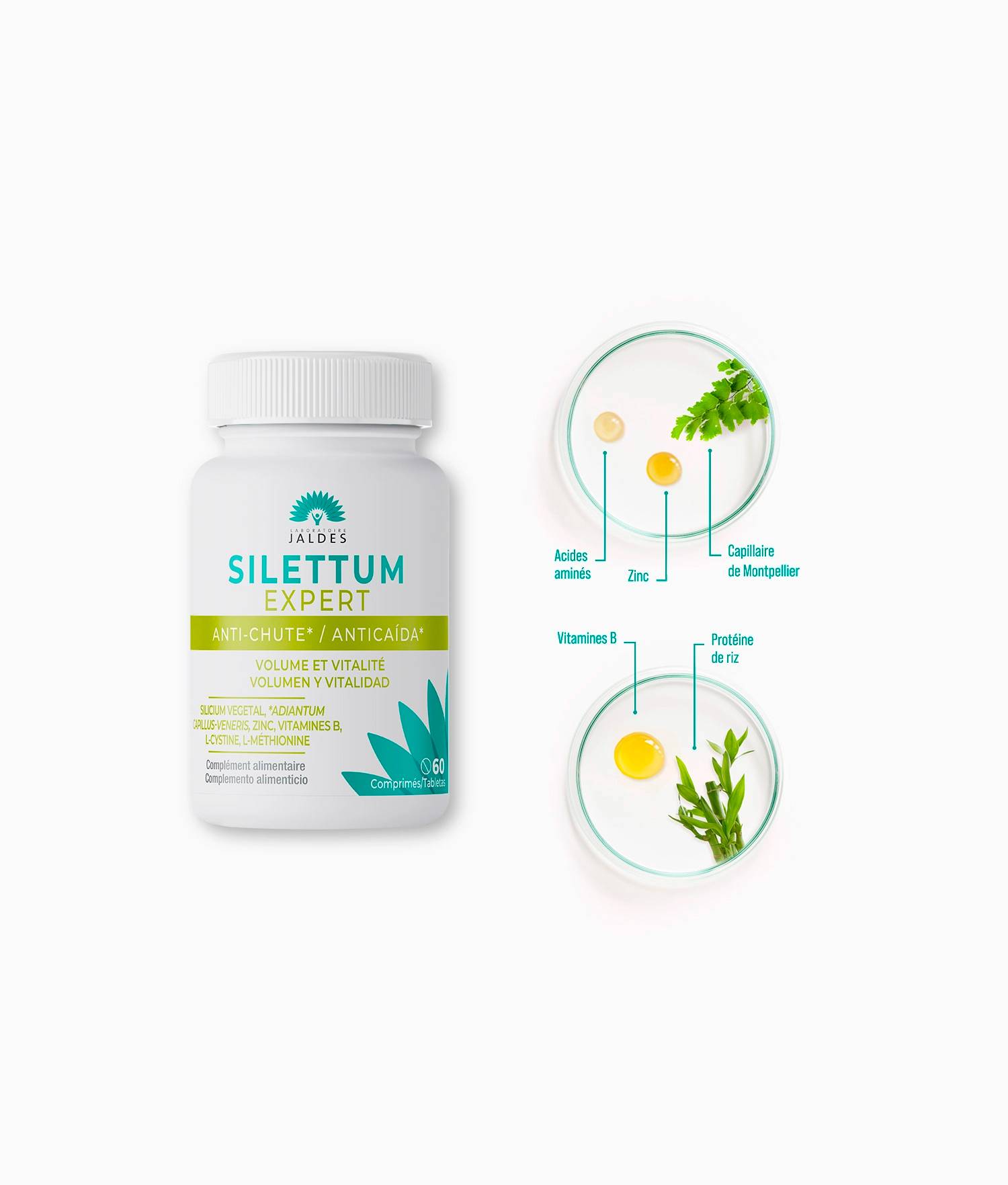 SILETTUM Expert anti-chute - 60 comprimés